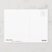 Het Autumn Ladybug die het Schilderen verzamelt Briefkaart (Achterkant)