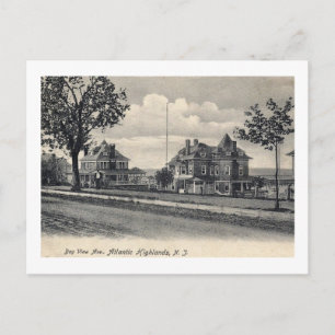 Het Ave van het Uitzicht van de baai., Atlantische Briefkaart