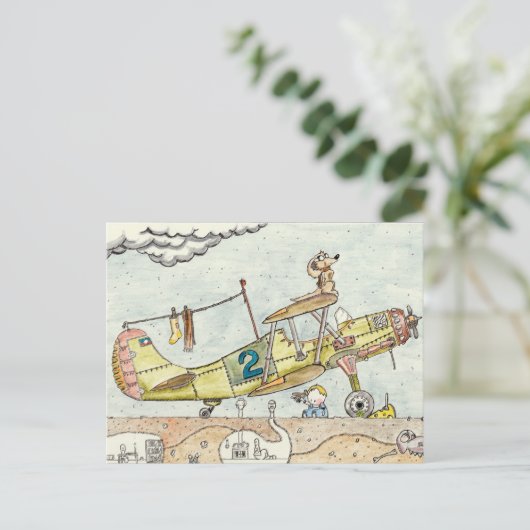 Het Aviator Briefkaart (Staand voorkant)