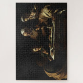 Het avondmaal in Emmaus (1606) - Caravaggio Legpuzzel (Verticaal)