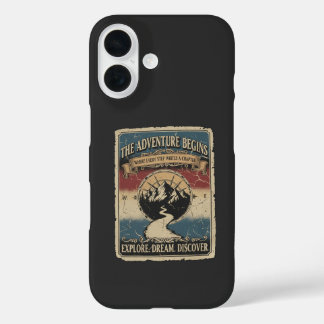 Het avontuur begint iPhone 16 hoesje
