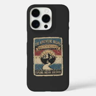 Het avontuur begint iPhone 16 pro hoesje