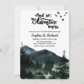 Het avontuur begint de Uitnodiging van de Vertonin (Voorkant)