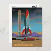 Het avontuur begint hier briefkaart (Voorkant / Achterkant)