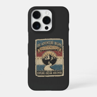 Het avontuur begint iPhone 16 pro hoesje