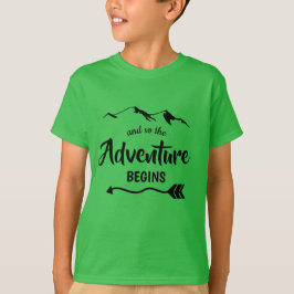 Het avontuur begint met Trendy Boys T-Shirt