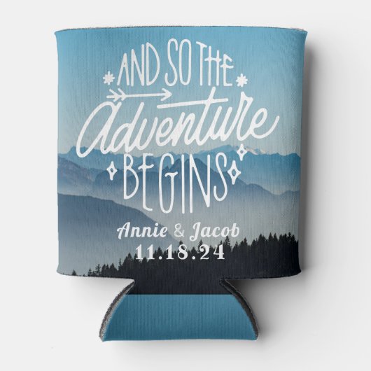 Het avontuur begint sparen de Datum Blikjeskoeler (Voorkant)