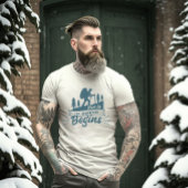 Het avontuur begint t-shirt