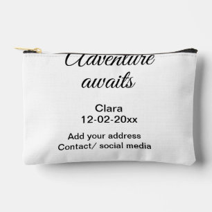 Het avontuur begint voeg naam toe datum jaar plaat etui