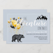 Het avontuur gaat verder Bosbeer 1e verjaardag (Voorkant / Achterkant)