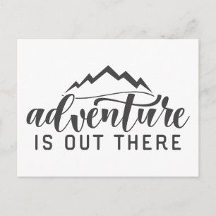 Het avontuur is er briefkaart