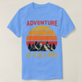 Het avontuur roept t-shirt (Design voorkant)
