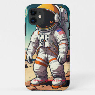 Het avontuur van de astronaut iPhone 11 hoesje