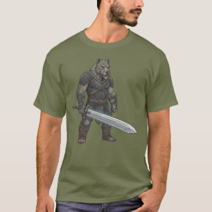 Het avontuur van de Ierse Wolfshond gladiatorhond T-shirt