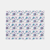 Het avontuur van de zeemeermin! fleece deken (Voorkant (Horizontaal))