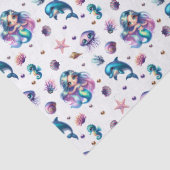 Het avontuur van de zeemeermin! tissuepapier (Detail)