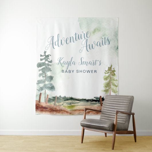 Het avontuur wacht Achtergrond Wandkleed (In situ)