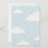 Het avontuur wacht! Genderneutraal Baby shower Kaart (Achterkant)