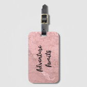 Het avontuur wacht  Kaart  Bagagelabel (Voorkant (verticaal))