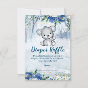 Het avontuur wacht luidere raffle boeken voor Baby RSVP Kaartje
