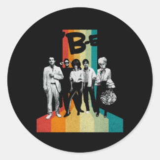 Het B-52S Album Hoesje Ronde Sticker