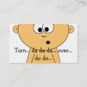 Het Baby Business Visitekaartje (Achterkant)