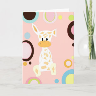 Het baby dankt u of Verjaardag Notecards Bedankkaart