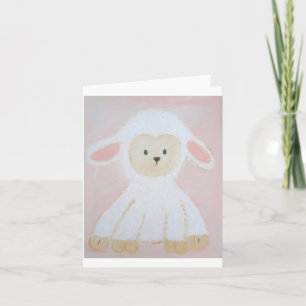 Het baby Notecard of dankt u nota neemt van Bedankkaart