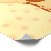 Het Baby shower Datum opslaan Poster (Hoek)