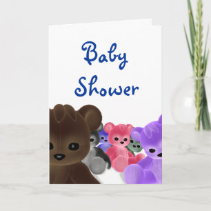Het Baby shower de Groep van Bearz van Teddy