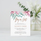 Het baby shower van de begroting toont partijuitno (Staand voorkant)