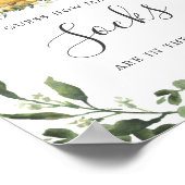 Het Baby shower van de Groot Familie raad hoeveel  Poster (Hoek)