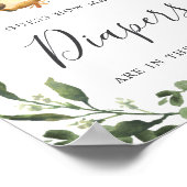 Het Baby shower van de grove raad hoeveel Duikers  Poster (Hoek)