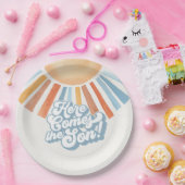 Het Baby shower van de Son Sunshine Boy Papieren Bordje (Feest)