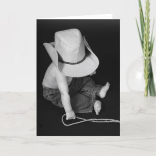 Het Baby van de cowboy/van de Rodeo Kaart