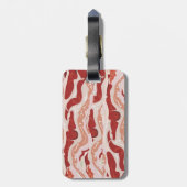 Het Bacon Lovers Travel Label Bagagelabel (Achterkant verticaal)
