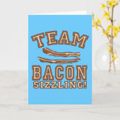 Het BACON van het TEAM SIST T-shirts, Mokken, Kaart (Gele Bloem)