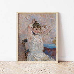 Het bad Berthe Morisot Poster