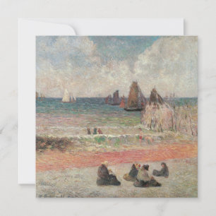 Het baden in Dieppe van Paul Gauguin