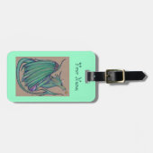 Het bagagelabel Jayde dragon van Renee Lavoie (Voorkant horizontaal)