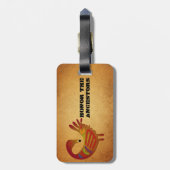 Het Bagagelabel van de Ancestoren (Achterkant verticaal)