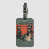 Het Bagagelabel van drie Beren (Voorkant (verticaal))