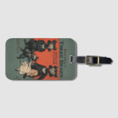 Het Bagagelabel van drie Beren (Voorkant (horizontaal))