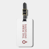 Het bagagelabel van het Initiatief van de (Voorkant verticaal)