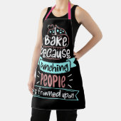 Het bakken Funny Cooking Gifts Schort (Insitu)