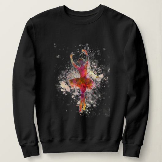 Het Ballerina Sweatshirt (Vrouwen) (Design voorkant)