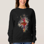 Het Ballerina Sweatshirt (Vrouwen) (Voorkant)