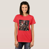 Het basic T-shirt van Womon (Voorkant volledig)