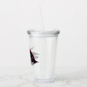 Het Batman-personage-logo - ik ben de schaduwen Acryl Drinkbeker (Links)