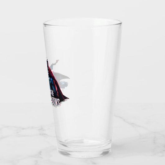 Het Batman-personage-logo - ik ben de schaduwen Glas (Links)